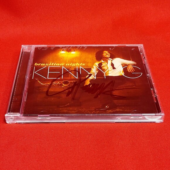 Kenny G Brazilian Nights Audio CD Signed 2014 - Picture 3 of 8